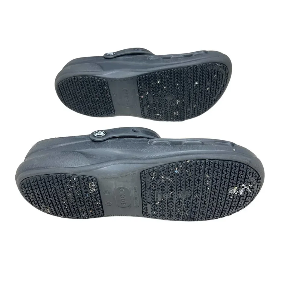 Crocs Bistro Pro Literide men's slip on work clogs size 12 - Picture 7 of 9